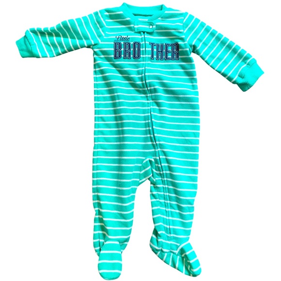 Carter’s Little Brother Fleece Pajama - Picture 1 of 3